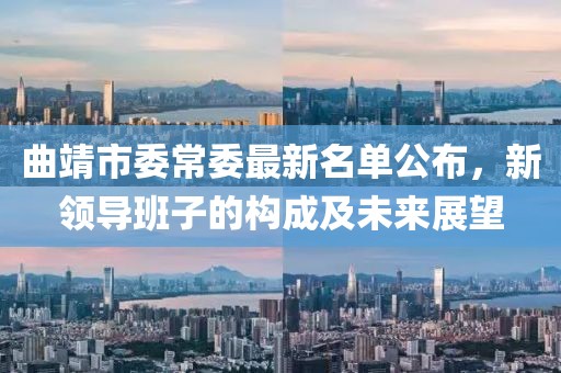 曲靖市委常委最新名單公布，新領(lǐng)導班子的構(gòu)成及未來展望