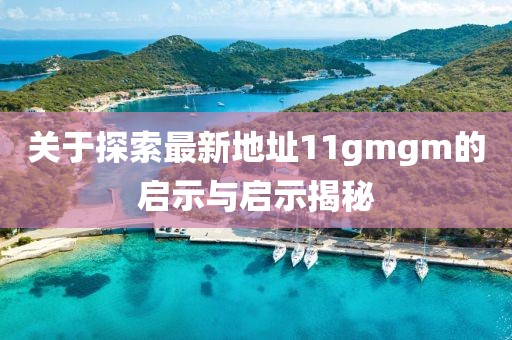 關于探索最新地址11gmgm的啟示與啟示揭秘