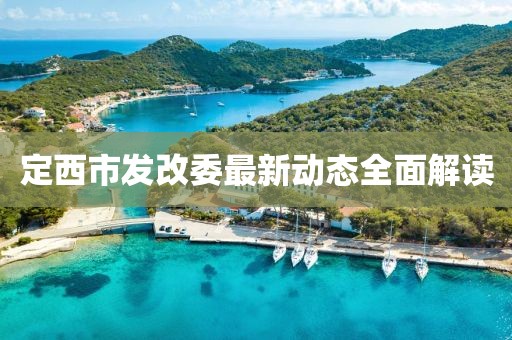定西市發(fā)改委最新動(dòng)態(tài)全面解讀