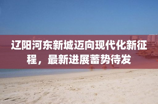 遼陽河?xùn)|新城邁向現(xiàn)代化新征程，最新進(jìn)展蓄勢待發(fā)