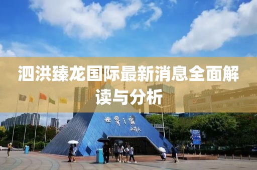 泗洪臻龍國際最新消息全面解讀與分析