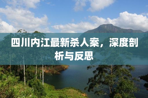 四川內(nèi)江最新殺人案，深度剖析與反思