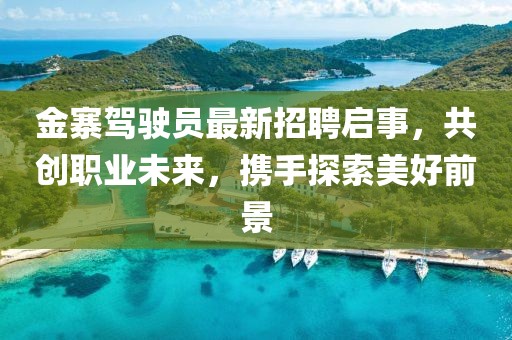 金寨駕駛員最新招聘啟事，共創(chuàng)職業(yè)未來，攜手探索美好前景