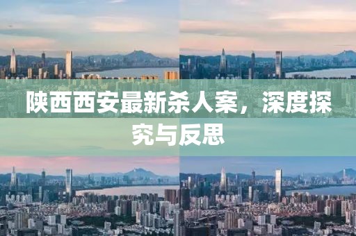 陜西西安最新殺人案，深度探究與反思