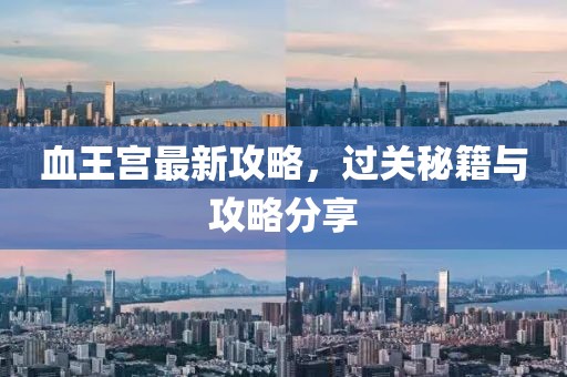血王宮最新攻略，過(guò)關(guān)秘籍與攻略分享