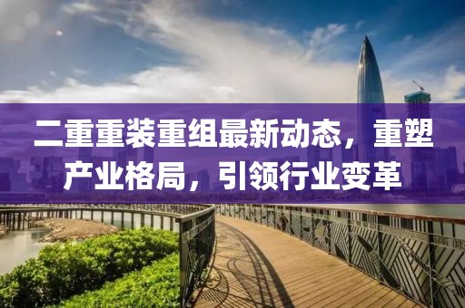 二重重裝重組最新動態(tài)，重塑產(chǎn)業(yè)格局，引領(lǐng)行業(yè)變革