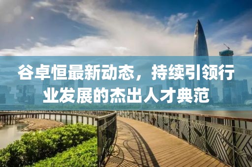 谷卓恒最新動態(tài)，持續(xù)引領(lǐng)行業(yè)發(fā)展的杰出人才典范