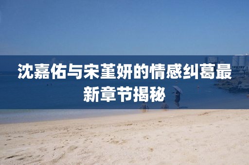 沈嘉佑與宋堇妍的情感糾葛最新章節(jié)揭秘