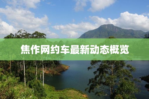 焦作網(wǎng)約車最新動(dòng)態(tài)概覽